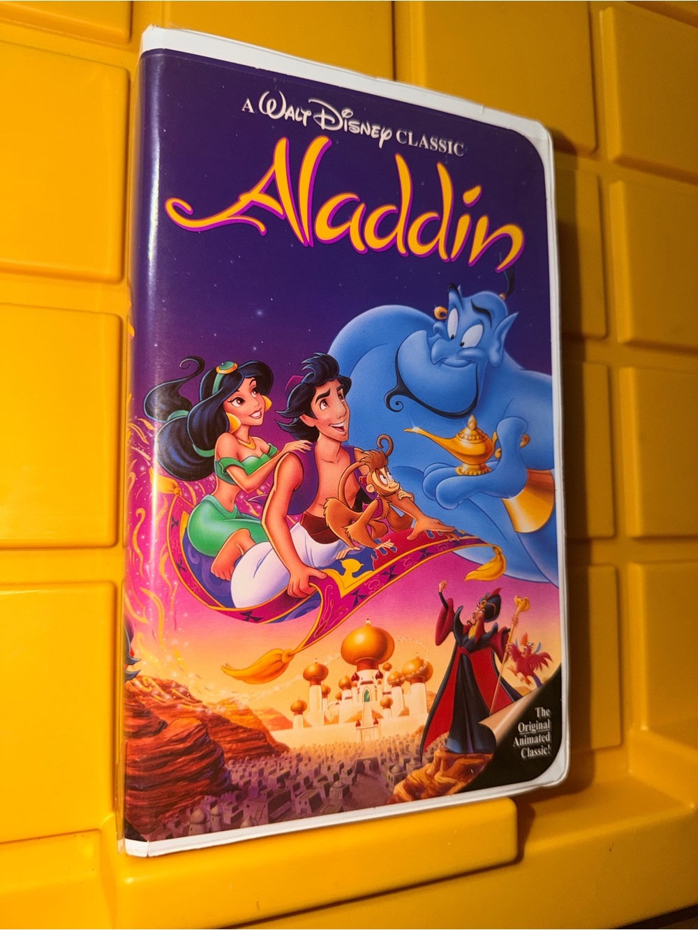 Disney Aladdin VHS Walt Disney‎ Classic Animated Movie
